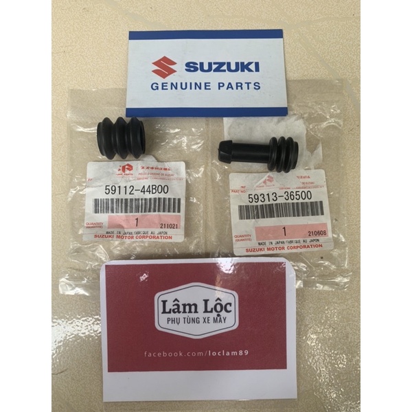 Bộ cao su giảm chấn heo dầu trước - sau satria fi raider fi suzuki chính hãng