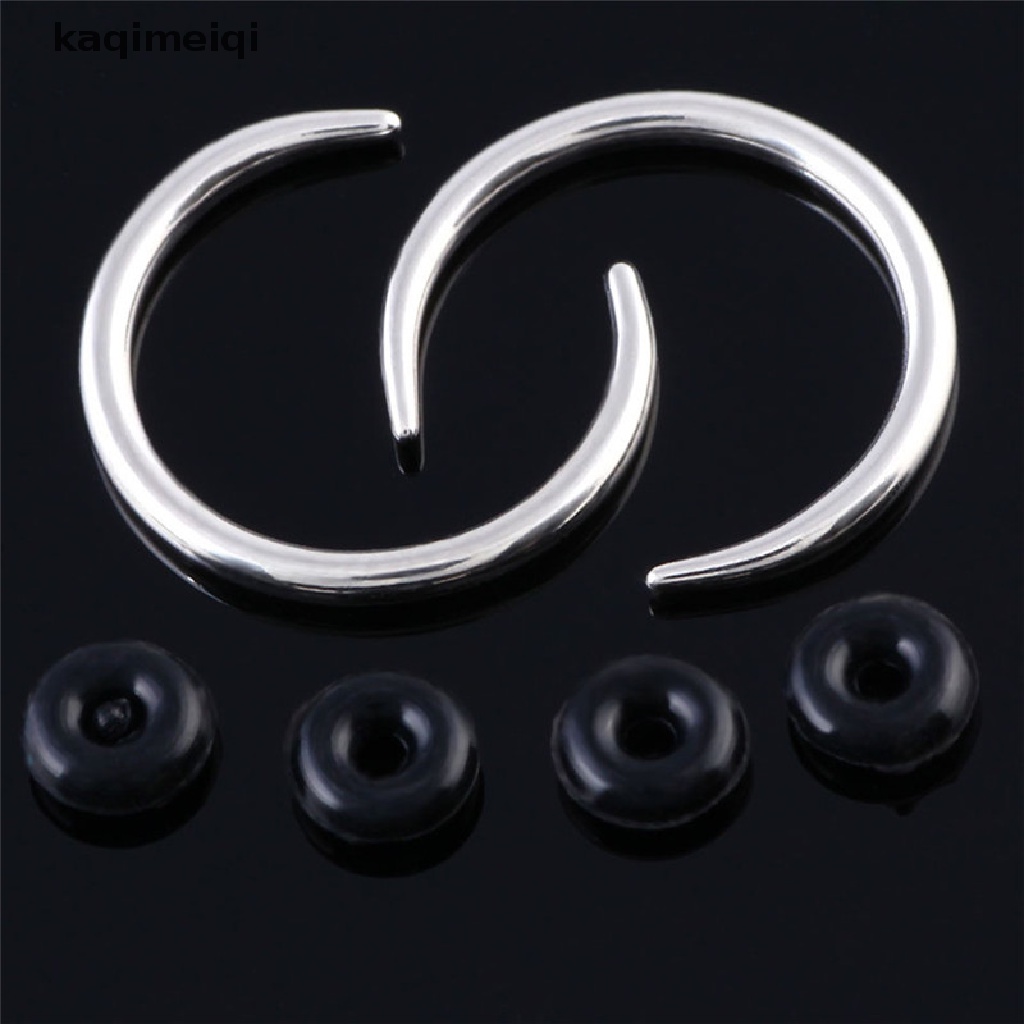 [KAQ] Surgical Steel Hoop Septum Nose Ring Piercing Clip Cartilage Earrings Jewelry GJL