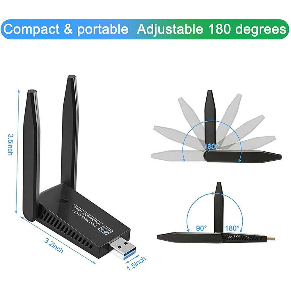 Thiết Bị Kết Nối WIFI TAYLOR1 1300Mbps Cho Laptop PC