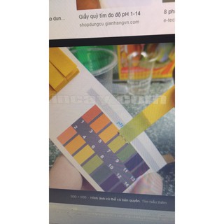 Giấy quỳ tím pH1-14