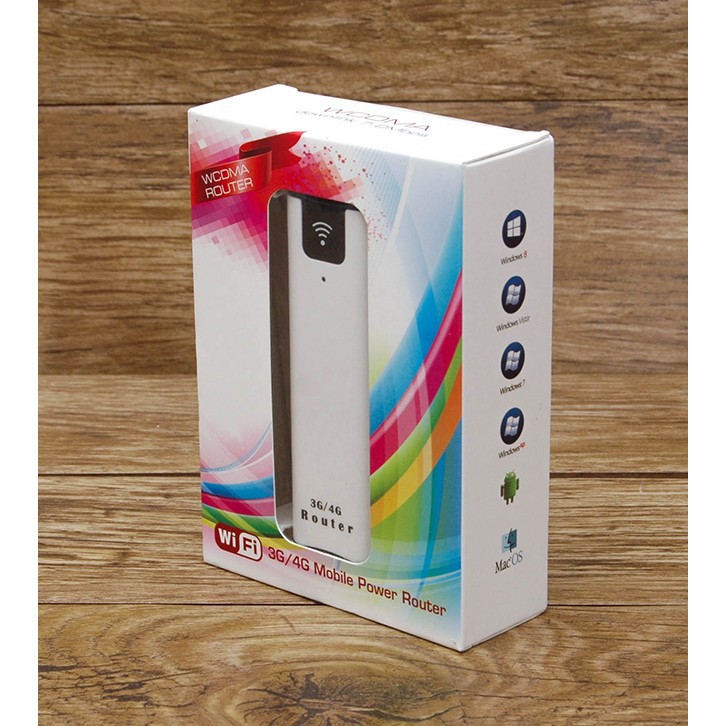 Bộ phát wifi bằng sim 3G/4G tích hợp thêm tính năng sạc dự phòng 2200mah | BigBuy360 - bigbuy360.vn