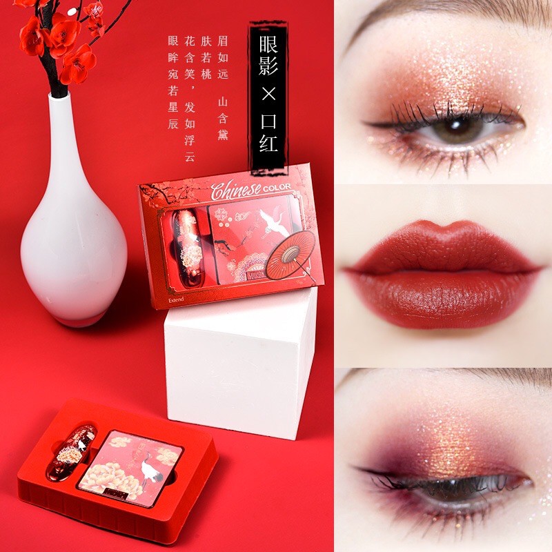 ( HÀNG CÓ SẴN ) SET TRANG ĐIỂM CÒ ĐỎ SUIKONE | BigBuy360 - bigbuy360.vn