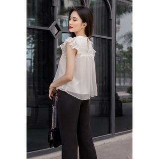OLV - Áo White Layer Top