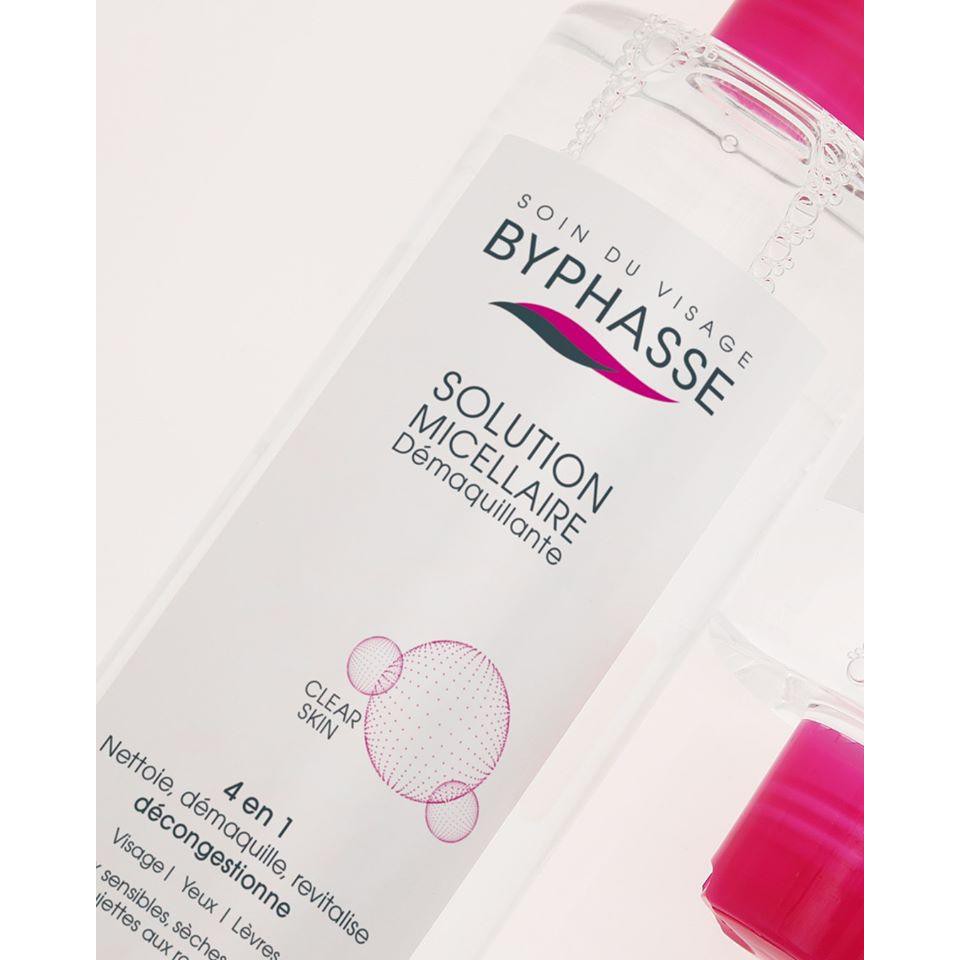 [Mã FMCGMALL giảm 8% đơn 250k] Nước Tẩy Trang Làm Sạch Da Byphasse Solution Micerallaire Face 100ml - 500ml | BigBuy360 - bigbuy360.vn