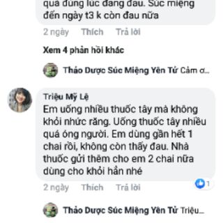 THẢO DƯỢC SÚC MIỆNG YÊN TỬ