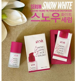 SERUM BẠCH TUYẾT SNOW WHITE FACE SERUM GENIE 30ML CHÍNH HÃNG - 6480