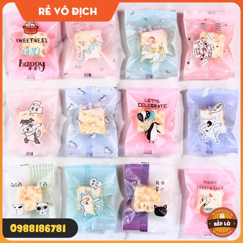Túi hàn đựng bánh quy 25gr hình Động Vật SIÊU DỄ THƯƠNG