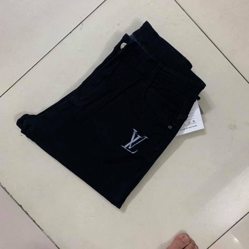 quần baggy bigsize quần jean đen bigsize vải co giãn