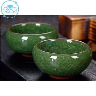 Bộ Ấm 6 Chén Trà Men Ngọc Bích Hình Cá 3D