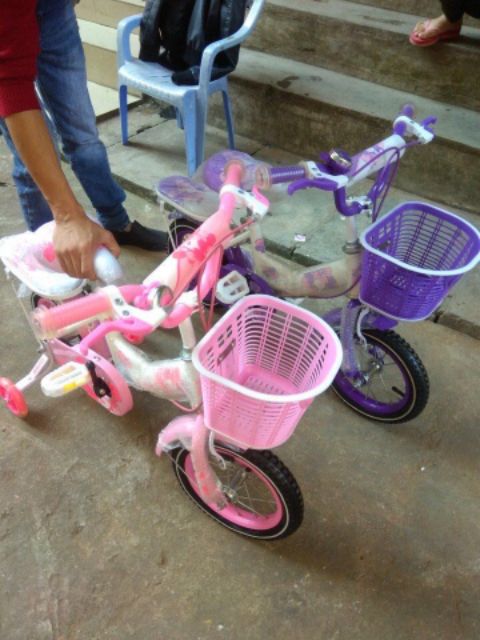 Xe đạp mini bánh 12 14 16 cho bé gái