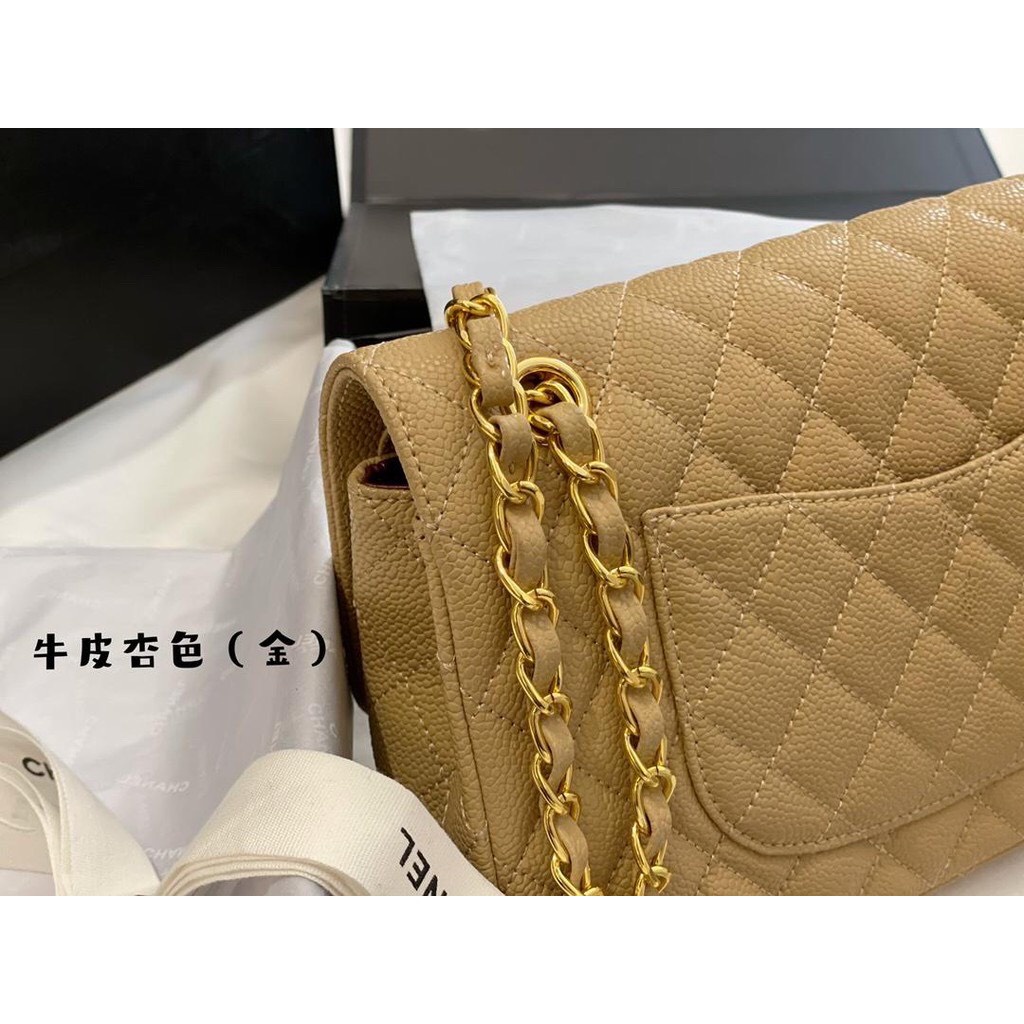 Túi xách Chanel Coco màu vàng size 25cm cao cấp