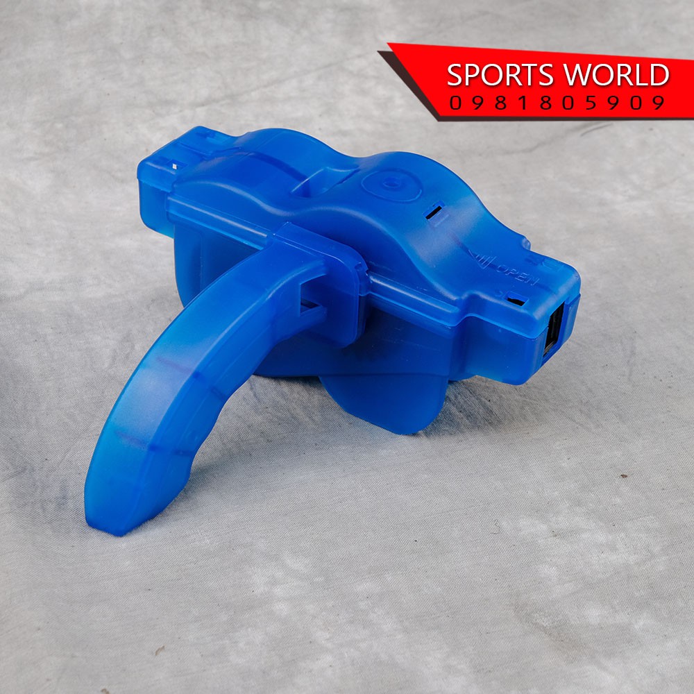 COMBO Hộp rữa sên xe đạp cầm tay kèm bàn chải vệ sinh sên líp