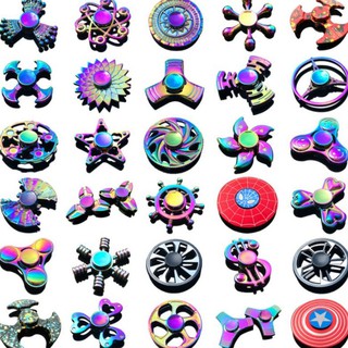 Con quay spinner tím gradient kim loại chơi giải trí giá rẻ