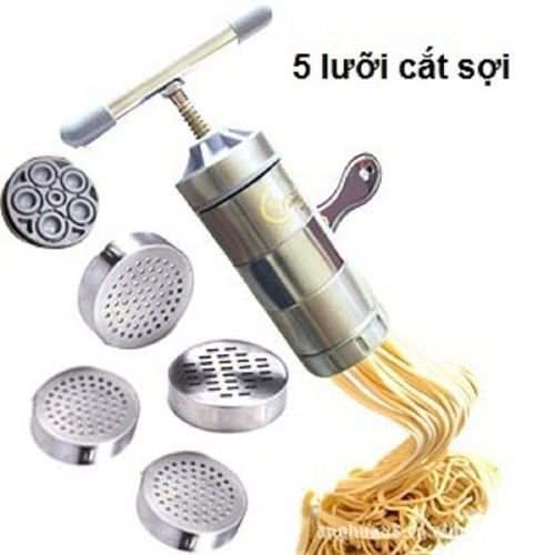 Máy làm bún inox 5 lưỡi cắt