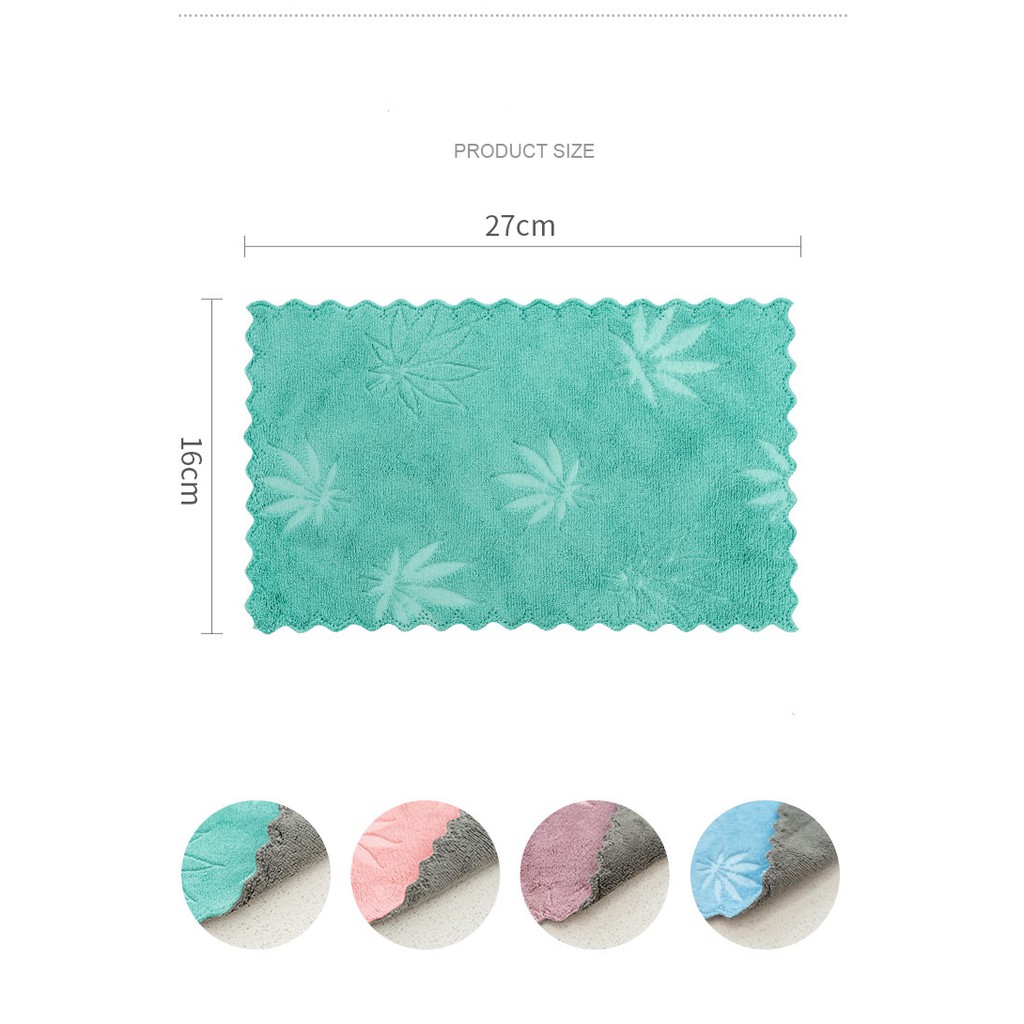 Bộ 5/ 10 khăn lau vệ sinh chống thấm nước tiện lợi dành cho nhà bếp