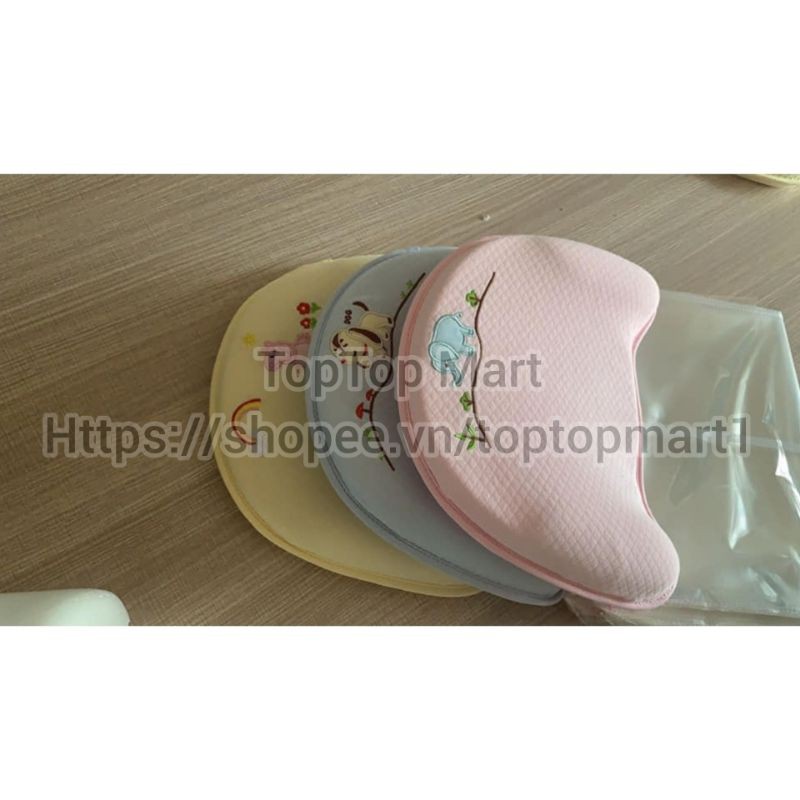 Gối Cao Su Non Chống Móp Đầu Cho Bé