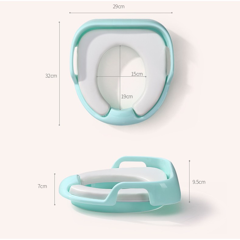 Bệt ngồi vệ sinh an toàn cho bé