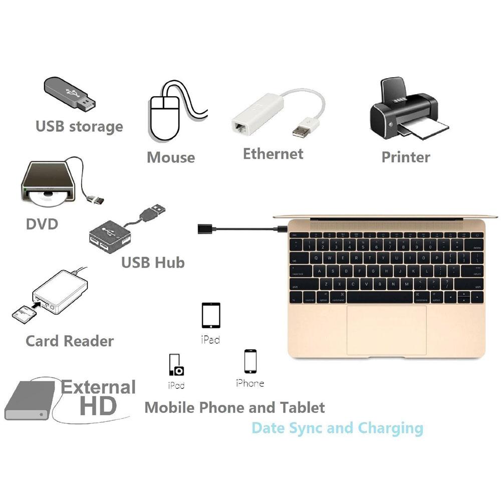 Cáp Chuyển Đổi USB 3.0 Type C Sang USB 3.0