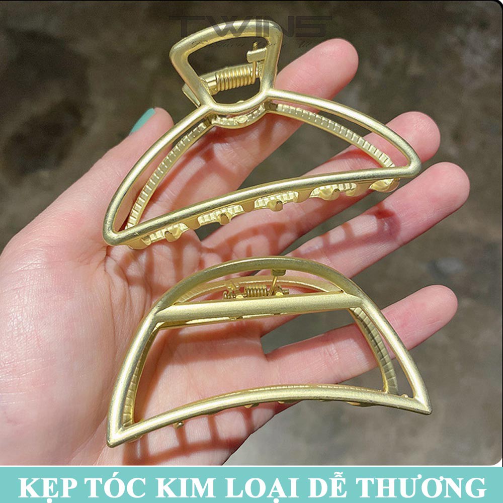 Kẹp tóc kim loại nhiều hình SK112 sang trọng, dễ thương, xinh đẹp phong cách Hàn Quốc làm phụ kiện tóc cho nữ