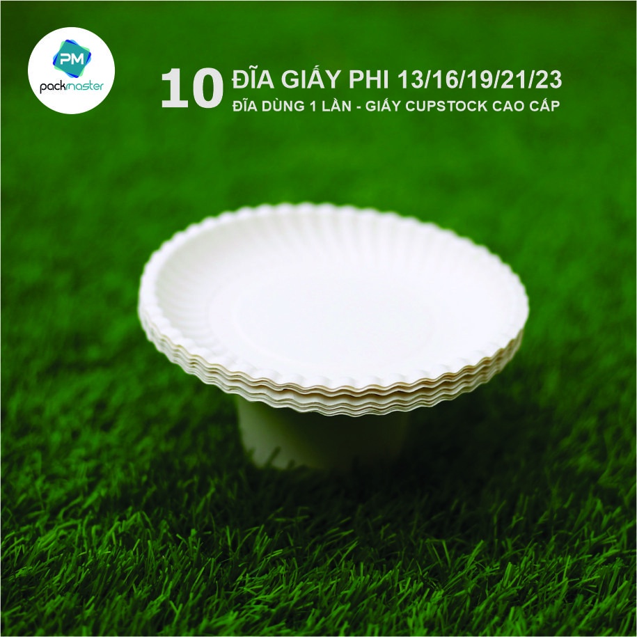 Đĩa giấy dùng 1 lần - Hàng cao cấp
