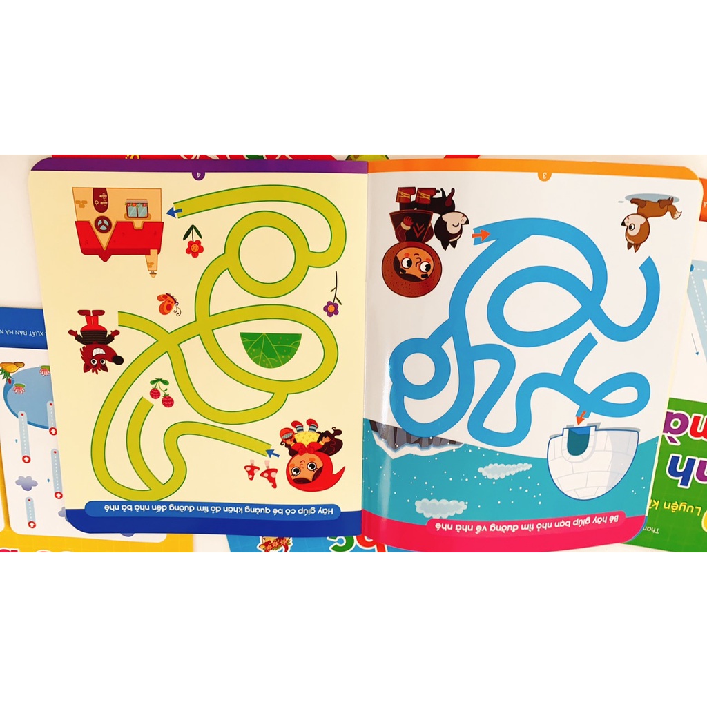 Sách - Viết Xóa Được Nhiều Lần Wipe Clean Luyện Viết Không Sợ Sai ( Bộ 5 Cuốn) - Tặng Kèm 2 Bút