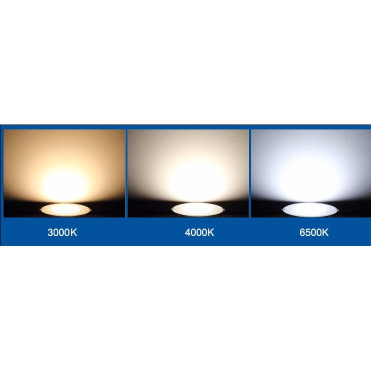 Đèn led âm trần downlight 7w 3 màu Rạng đông mã AT10L 90/7W, 110/9W, 110/12W