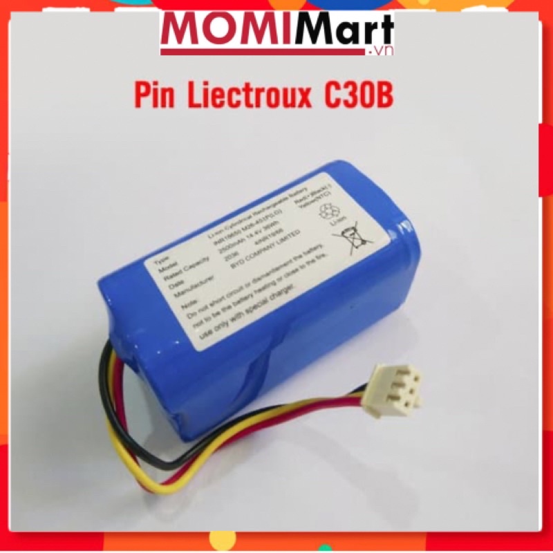 PIN ROBOT HÚT BỤI  LIECTROUX C30B