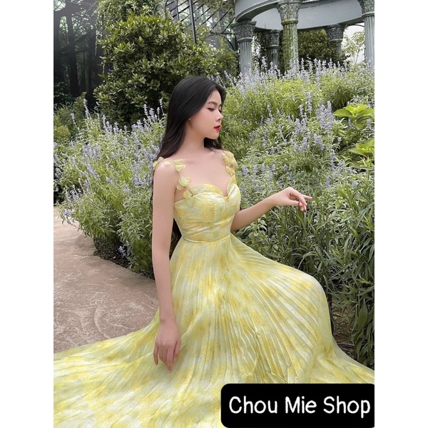 Váy 2S hoạ tiết siêu xinh, siêu sang chảnh
