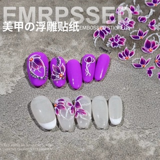 Sticker hoa nổi 5D - Ann933233