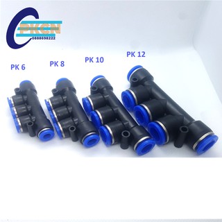 - đầu nối chia 5 ống khí ống hơi phi 4-6-8-10-12