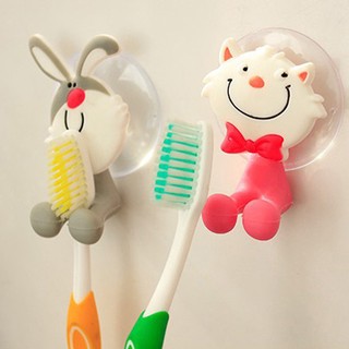 (xả kho) MÓC KẸP BÀN CHẢI HÌNH THÚ - Lan [HL]