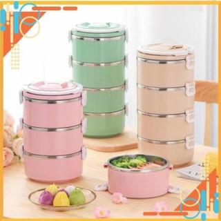 Cặp lồng cơm - Cà mên 4 tầng lúa mạch(4 TẦNG - LÚA MẠCH)