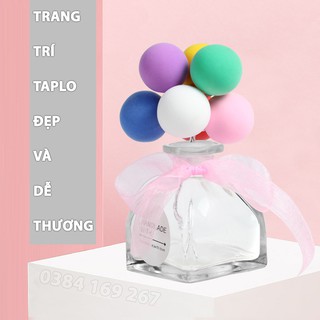 Bình bóng bay trang trí taplo ô tô, nước hoa ô tô