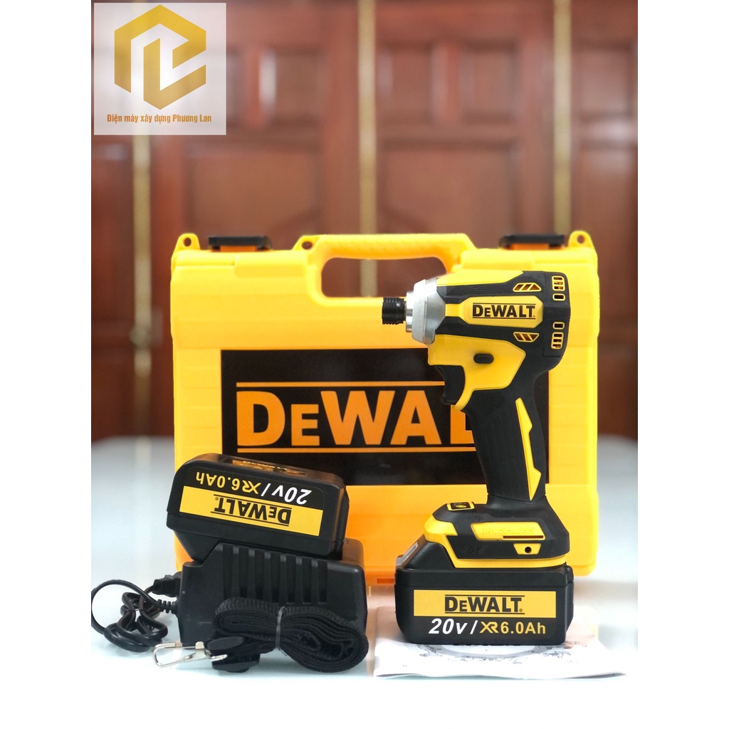 Máy Chuyên Vít Dewalt 20 Động Cơ Không Chổi Than Lõi Đồng Hàng Cao Cấp