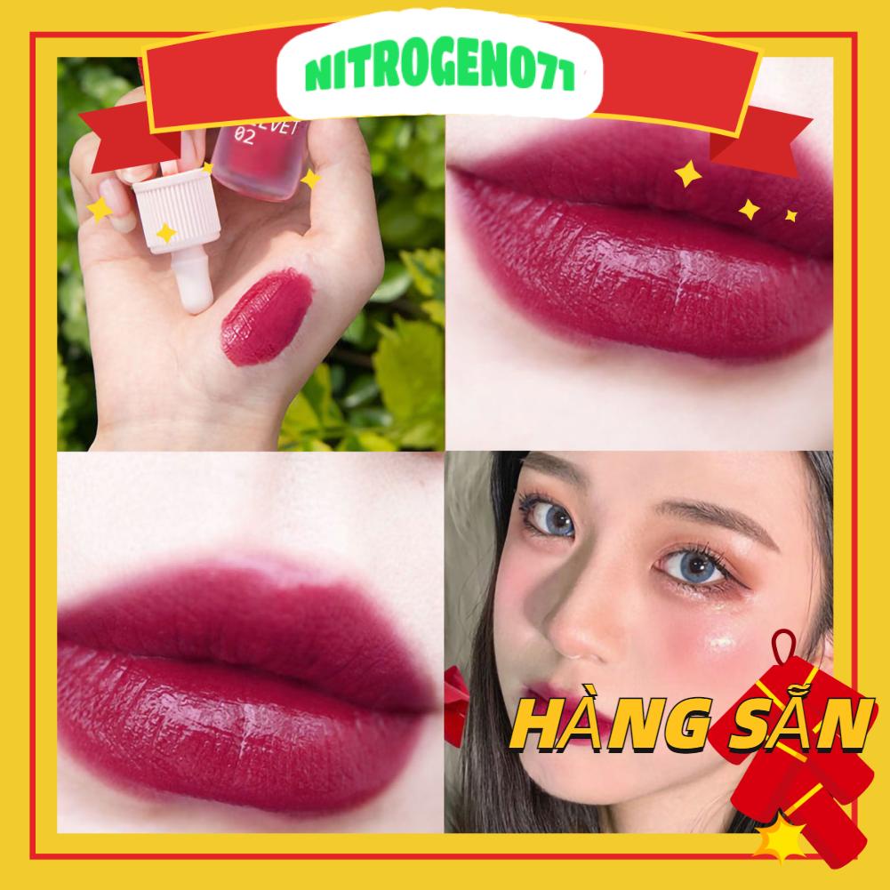 [Hàng mới về] Son kem lì lâu trôi màu sắc cao cấp 3ml dành cho các cô gái sinh viên