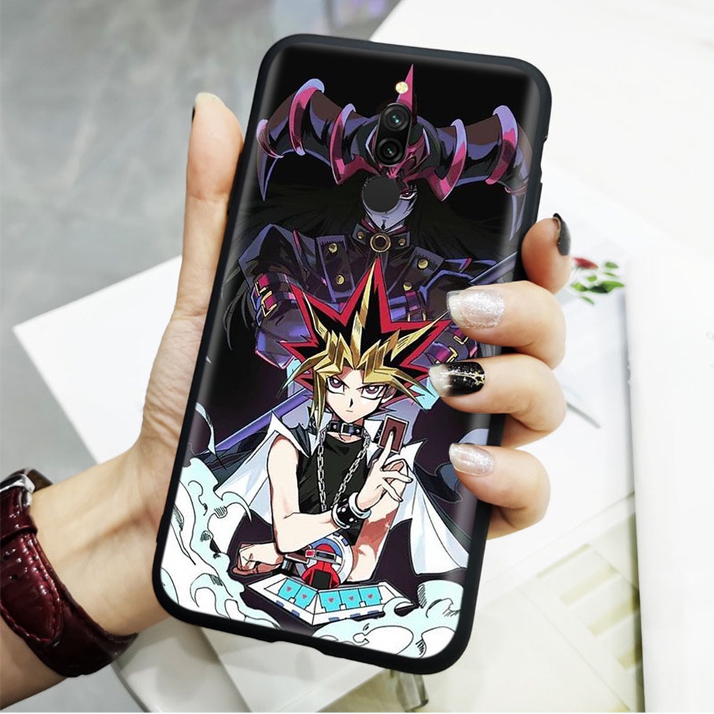 Ốp Điện Thoại Mềm Viền Đen Hình Yugioh Duel Monsters BOB-158 Cho Samsung A82 Ultra A8 S22 J7 A32 Duo Plus Pro