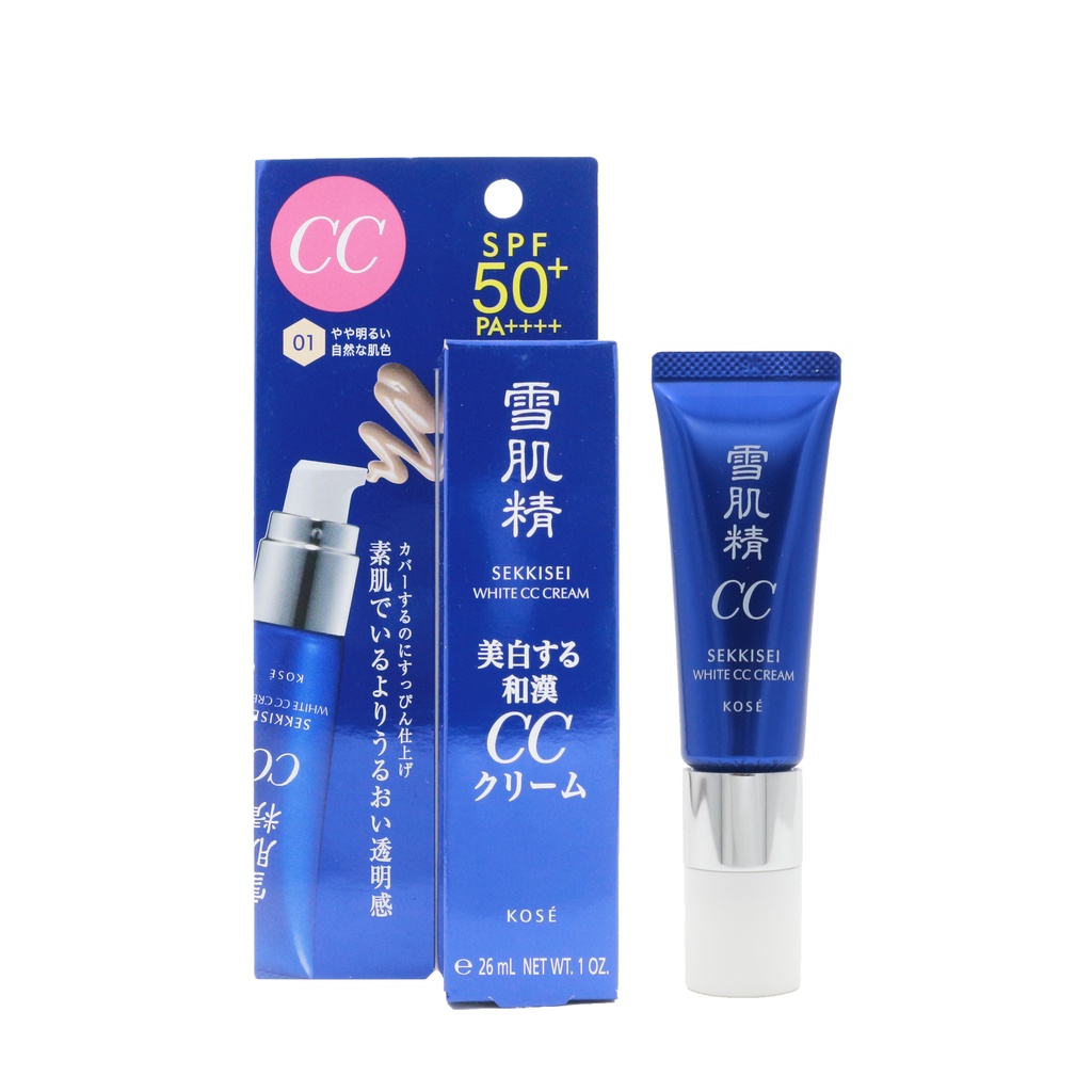 KEM TRANG ĐIỂM CC KOSE SEKKISEI WHITE CREAM 6 IN 1