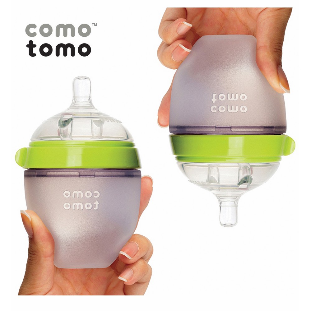 [Mã 267FMCGSALE giảm 8% đơn 500K] Bình sữa comotomo 150ml / 250ml tặng tay cầm