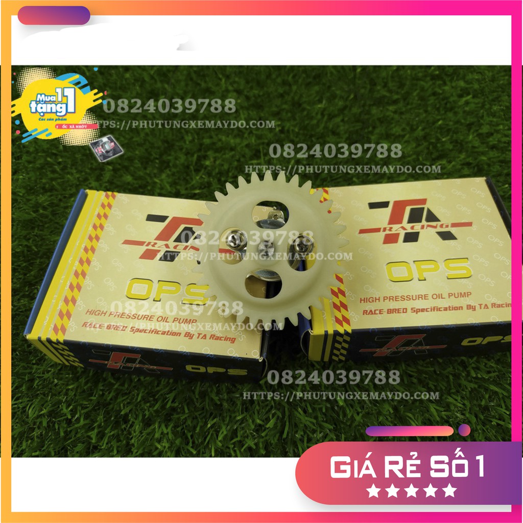 BỘ BÁNH BƠM NHỚT ĐỘ CHO EXCITER 150 LÊN TRÁI LƠN [siêu rẽ]