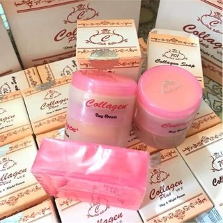 Set Kem collagen plus vit E Thái lan