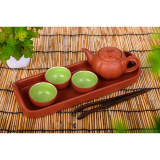 Ấm chén tử sa tam ẩm Bát Tràng