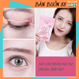 SET 208 SỢI CHỈ KÍCH MÍ TẶNG KÈM KÉO VÀ QUE NHẤN MÍ