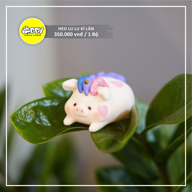Mô hình heo Lulu Unicorn lông nhung
