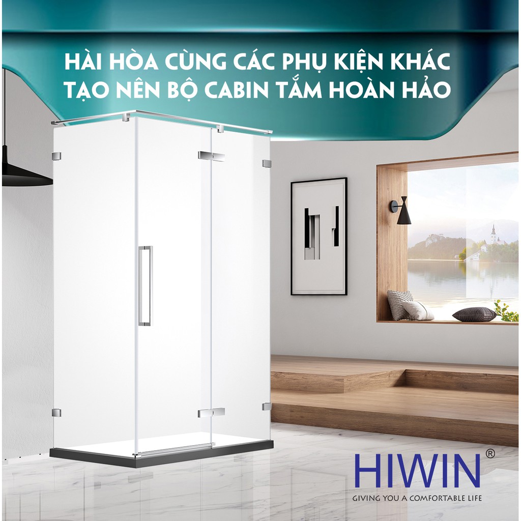 Bát tường vách tắm kính AURORA mặt gương Hiwin cao cấp AR-701