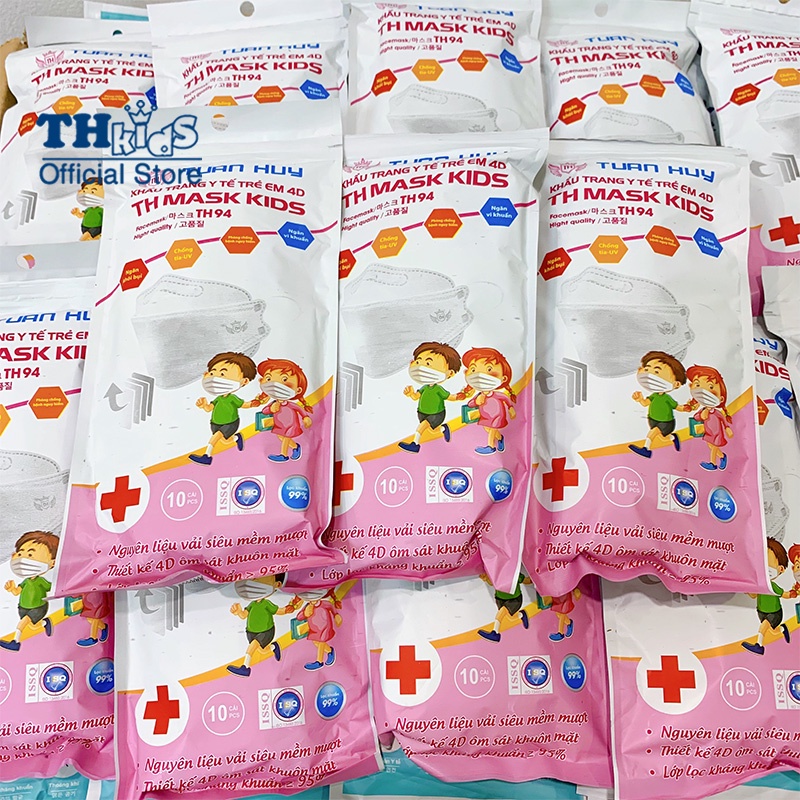 Khẩu Trang Trẻ Em 4D KF94 Mask công nghệ Hàn Quốc