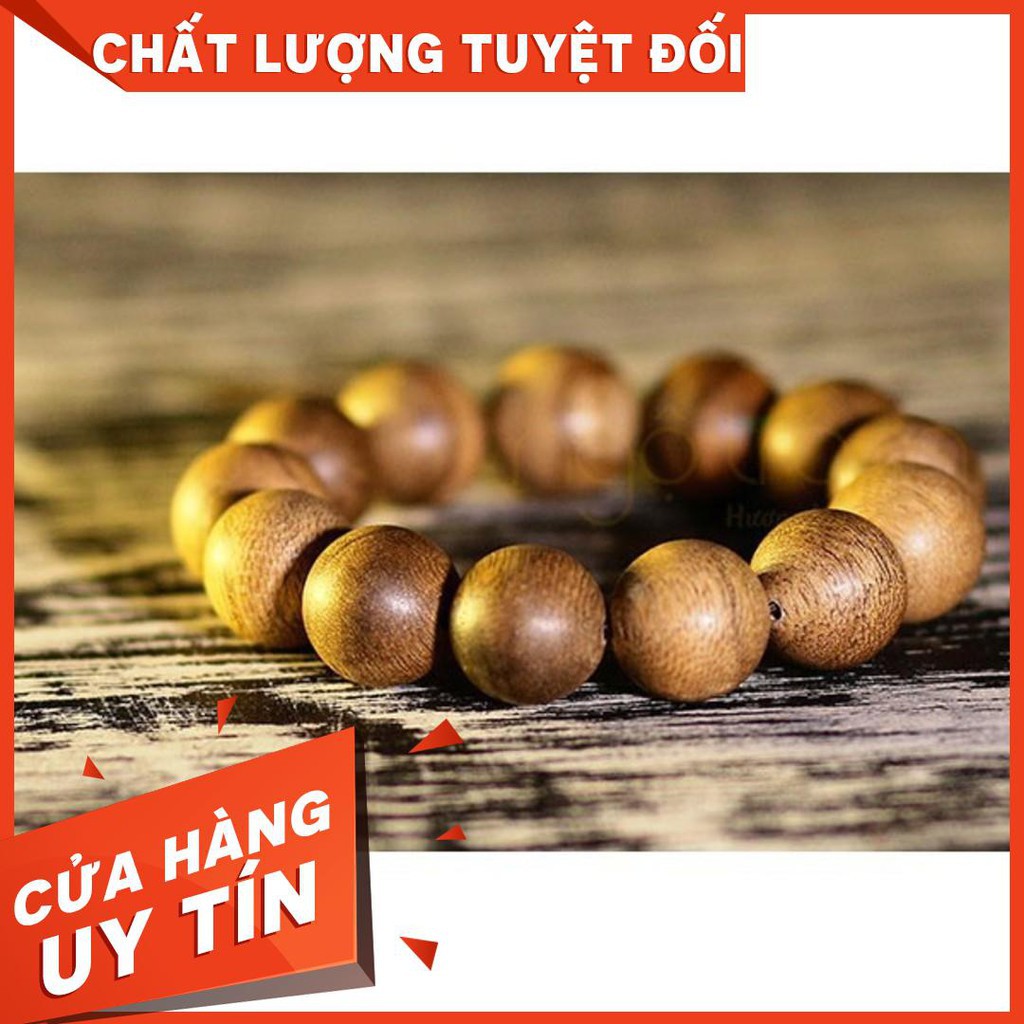 Vòng Tay Trầm Hương Thiên Nhiên 14 MM - Bảo Hành Mùi Thơm Vĩnh Viễn | BigBuy360 - bigbuy360.vn