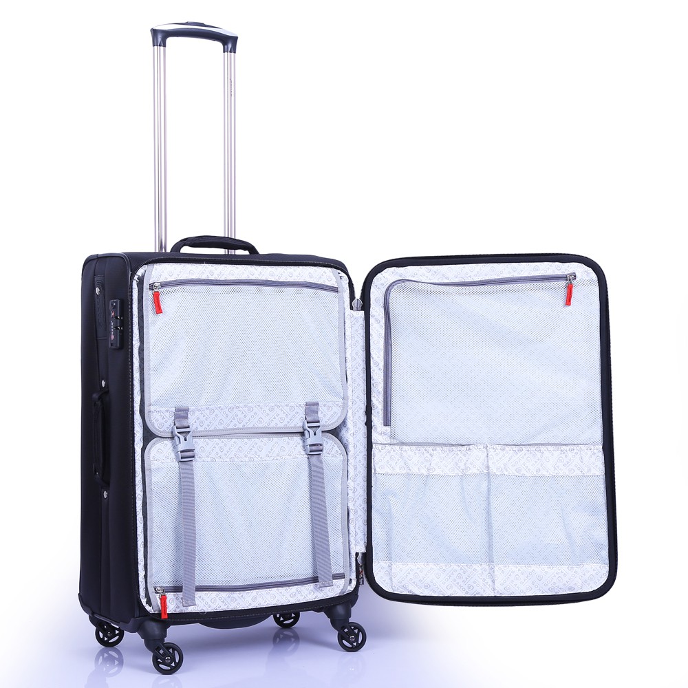 Vali Kéo Vải Du Lịch SAKOS CHAMPION 6 - Size M (26inch)/ Ký Gửi (Trung) - Khóa TSA - Chống Thấm, Trượt Nước
