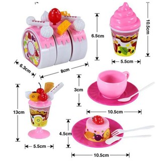 Bộ đồ chơi bánh sinh nhật cho bé Luxury Fruit Cake