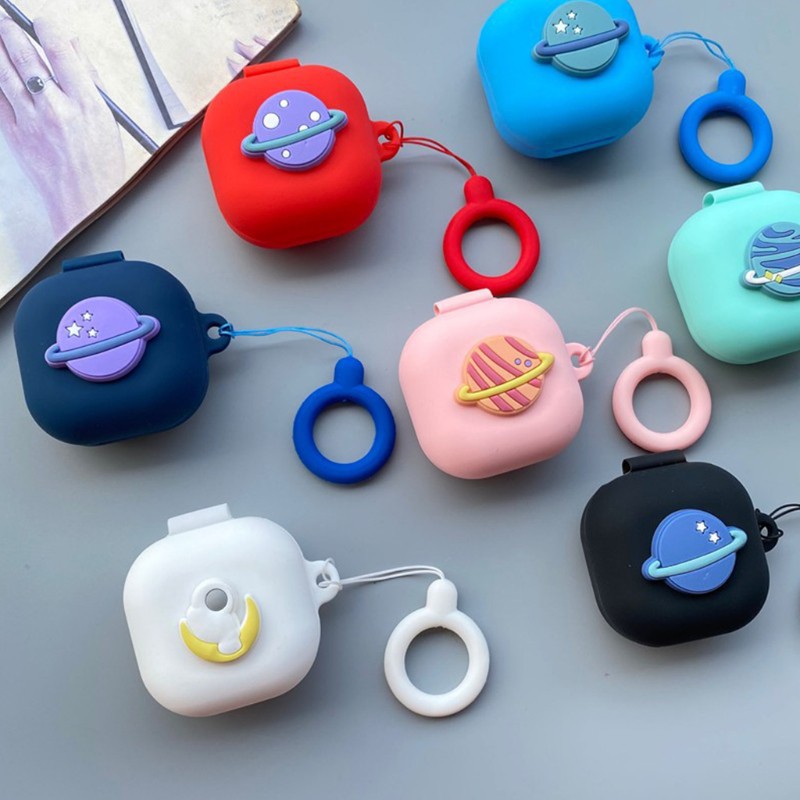 SAMSUNG Ốp Bảo Vệ Hộp Đựng Tai Nghe Airpods Hình Hành Tinh Xinh Xắn Cho Samsung Galaxy Buds Live