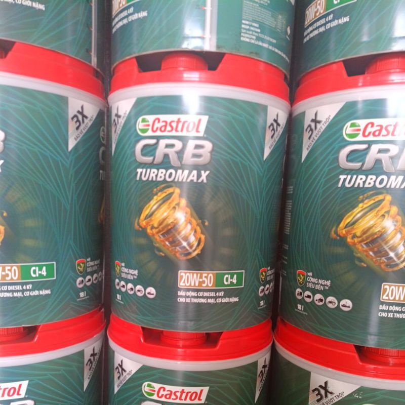 Dầu động cơ Castrol CRB Turbomax 20W50